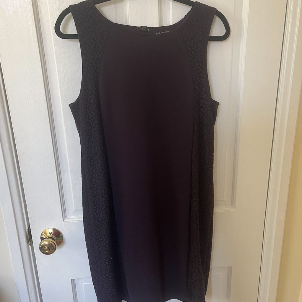 Banana Republic Plum Sheath Dress